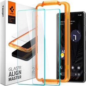 Spigen Glass Align Master Clear 2 Pack Google Pixel 7a