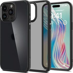 Spigen Ultra Hybrid Frost Black iPhone 15 Pro Max