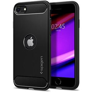 Spigen Rugged Armor Black iPhone SE 2020/SE 2022