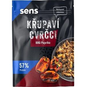 SENS Chrumkavé & pražené svrčky – BBQ Paprika 16 g