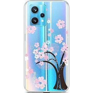 TopQ Kryt Realme 9 Pro+ silikón Cherry Tree 73255