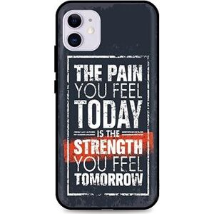 TopQ Kryt iPhone 11 silikon Strength 54234