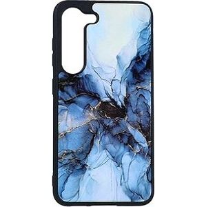 TopQ Kryt Marble Samsung S23 pevný Smoky Blue 106704