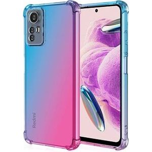 TopQ Kryt Xiaomi Redmi Note 12S Shock duhový modro-růžový 99834