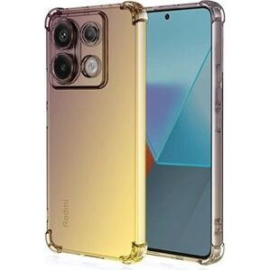 TopQ Kryt Xiaomi Redmi Note 13 Pro 5G Shock dúhový purpurovo-žltý 117992