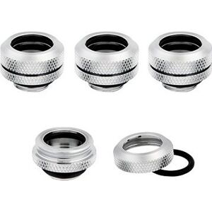 Corsair Hydro X Series XF Hardline 14 mm OD Fitting Four Pack Chrome