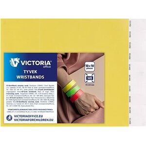 VICTORIA Tyvek® 100 ks, neón žlté