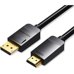 Vention DisplayPort (DP) to HDMI Cable 3 m Black