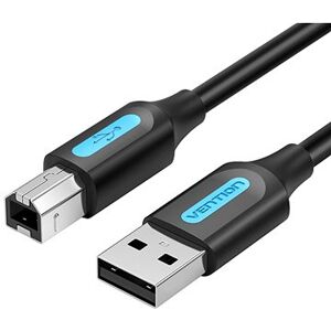 Vention USB 2.0 Male to USB-B Male Printer Cable 1m Black PVC Type