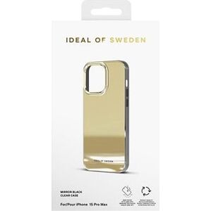 iDeal Of Sweden Ochranný kryt Clear Case na iPhone 15 Pro Max Mirror Gold