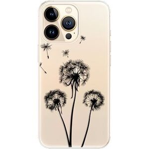 iSaprio Three Dandelions – black pre iPhone 13 Pro Max