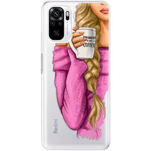 iSaprio My Coffe and Blond Girl pre Xiaomi Redmi Note 10/Note 10S