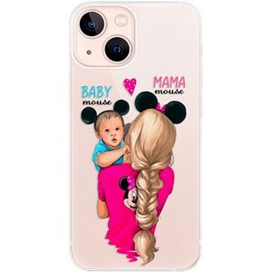 iSaprio Mama Mouse Blonde and Boy pre iPhone 13 mini