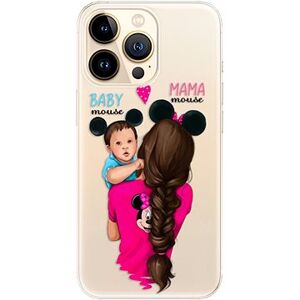 iSaprio Mama Mouse Brunette and Boy pre iPhone 13 Pro Max