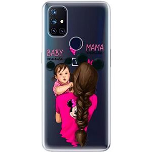 iSaprio Mama Mouse Brunette and Girl pre OnePlus Nord N10 5G