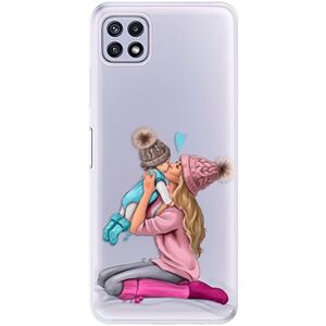 iSaprio Kissing Mom – Blond and Boy pre Samsung Galaxy A22 5G