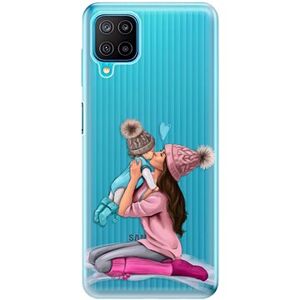 iSaprio Kissing Mom – Brunette and Boy pre Samsung Galaxy M12