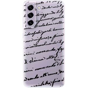 iSaprio Handwriting 01 – black pre Samsung Galaxy S21 FE 5G