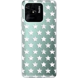 iSaprio Stars Pattern white pre Xiaomi Redmi 10C