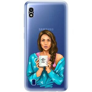 iSaprio Coffe Now – Brunette pre Samsung Galaxy A10