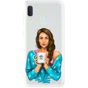 iSaprio Coffe Now – Brunette pre Samsung Galaxy A20e