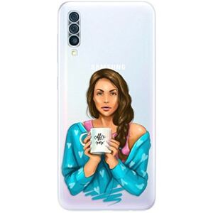 iSaprio Coffe Now – Brunette pre Samsung Galaxy A50