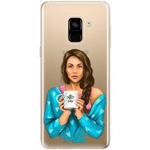 iSaprio Coffe Now – Brunette pre Samsung Galaxy A8 2018