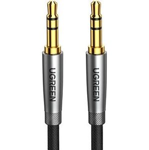 UGREEN 3,5 mm Metal Connector Alu Case Braided Audio Cable 2 m